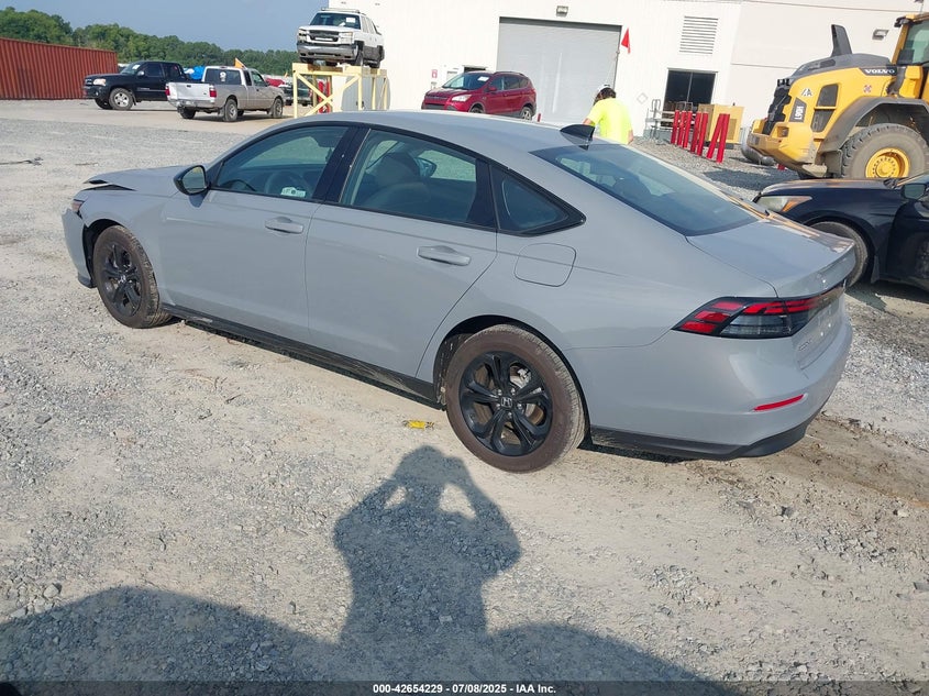 2025 HONDA ACCORD 1.5L I-4 DI, DOHC, V(VIN: 1HGCY1F43SA013393