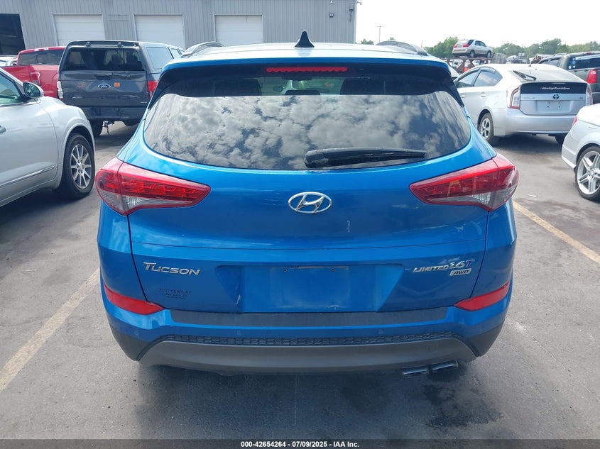 2016 HYUNDAI TUCSON LIMITED - KM8J3CA26GU200005