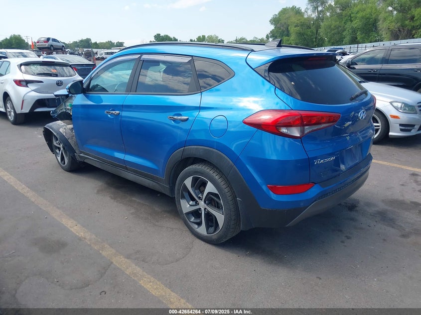 2016 HYUNDAI TUCSON LIMITED - KM8J3CA26GU200005