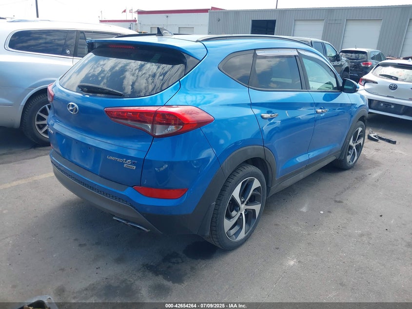 2016 HYUNDAI TUCSON LIMITED - KM8J3CA26GU200005