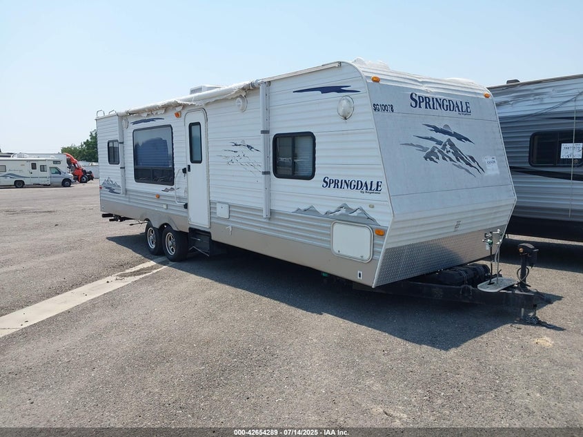 4YDT29129AG102124 2010 Keystone Trailer auction photo 1