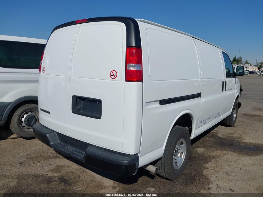 2023 CHEVROLET EXPRESS CARGO RWD 2500 REGULAR WHEELBASE WT - 1GCWGAFP9P1211380