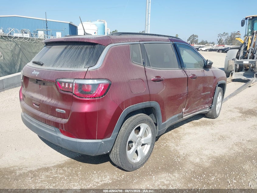 Vin: 3c4njcbb9lt224958, lot: 43147854, jeep compass latitude fwd 20204