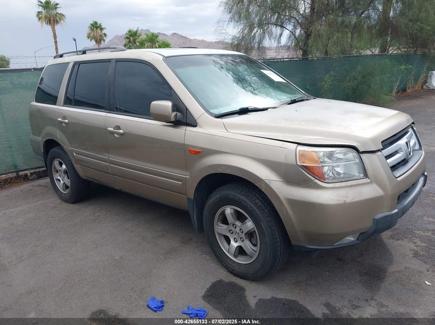 2HKYF187X7H536444 2007 Honda Pilot Ex-L auction photo 1