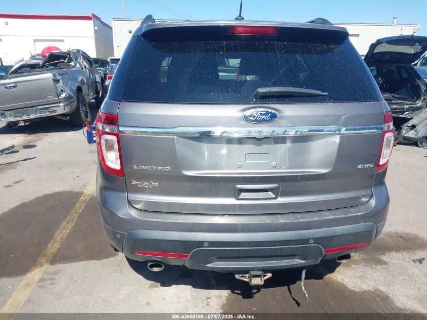 2013 Ford Explorer Limited VIN: 1FM5K8F84DGC01341 Lot: 42655169