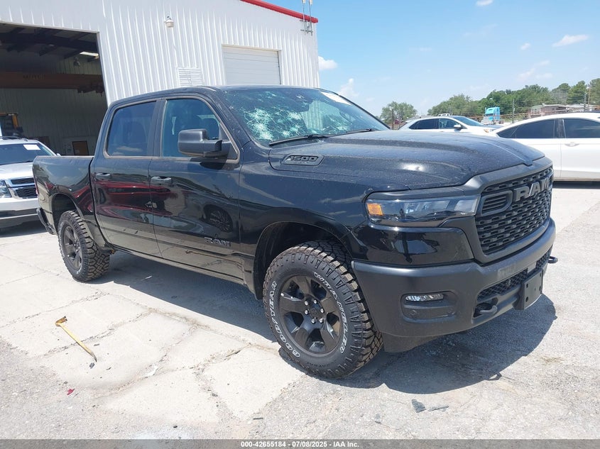 2025 RAM 1500 WARLOCK  4X4 5'7 BOX - 1C6SRFGP8SN712919