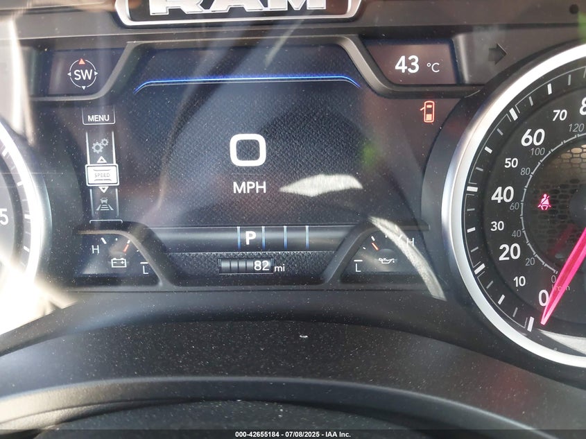 2025 RAM 1500 WARLOCK  4X4 5'7 BOX - 1C6SRFGP8SN712919