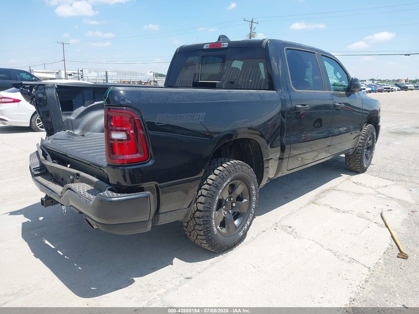 2025 RAM 1500 WARLOCK  4X4 5'7 BOX - 1C6SRFGP8SN712919
