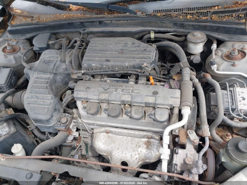 2005 Honda Civic Ex VIN: 2HGES26725H610020 Lot: 42655266