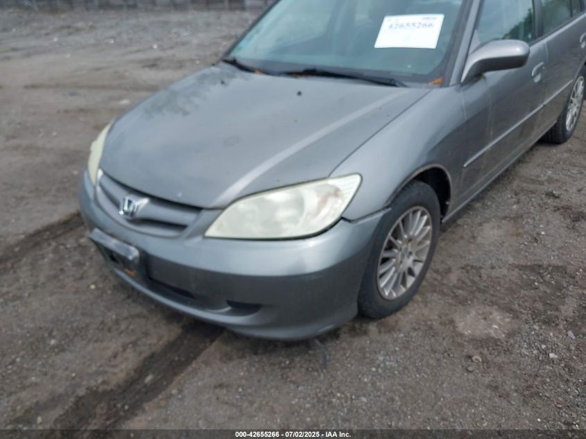 2005 Honda Civic Ex VIN: 2HGES26725H610020 Lot: 42655266
