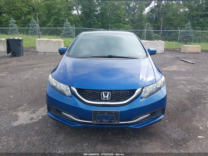 2014 HONDA CIVIC VIN: 19XFB2F8XEE055650