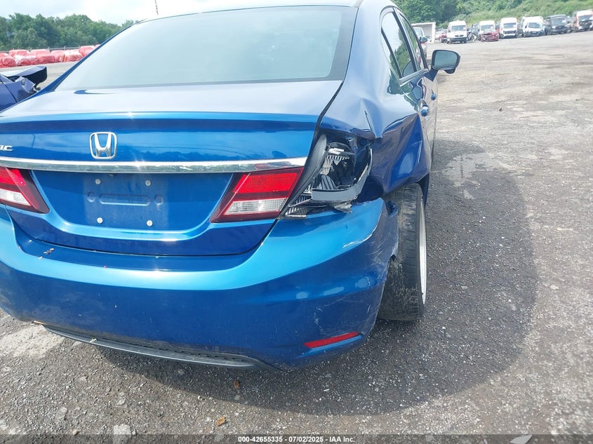 2014 HONDA CIVIC VIN: 19XFB2F8XEE055650