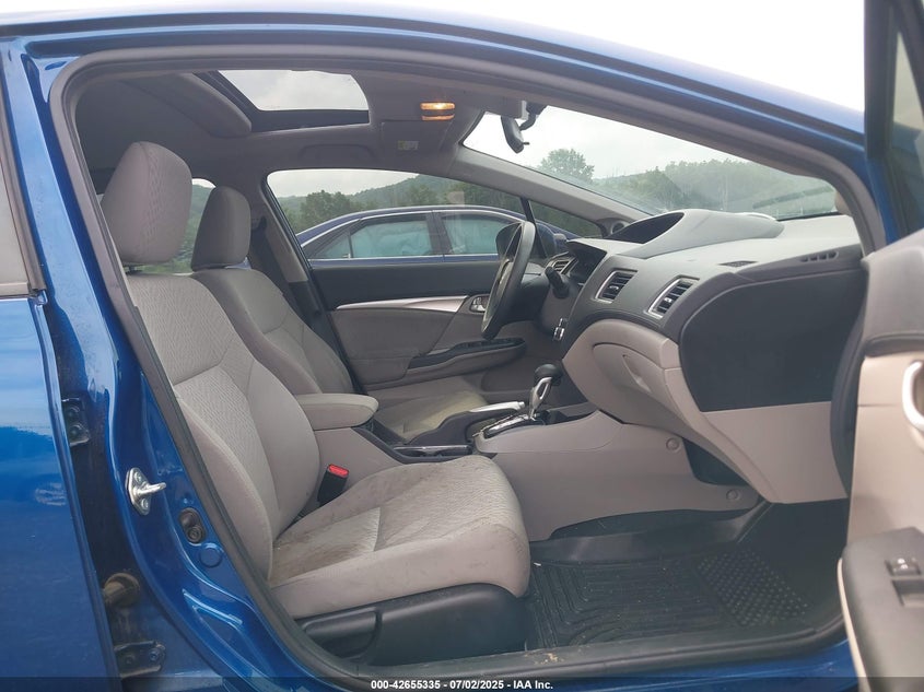 2014 HONDA CIVIC VIN: 19XFB2F8XEE055650