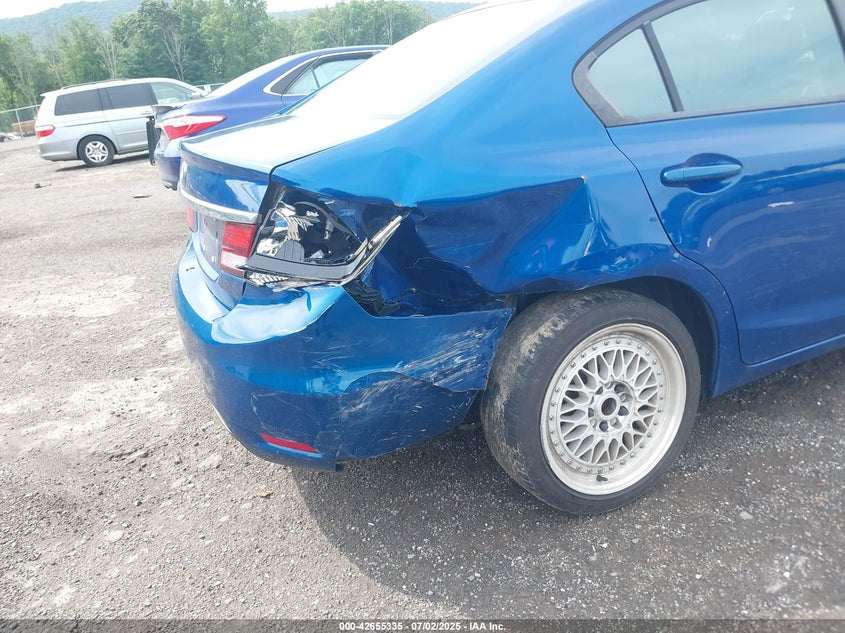 2014 HONDA CIVIC VIN: 19XFB2F8XEE055650