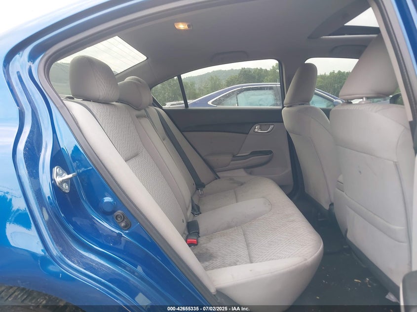 2014 HONDA CIVIC VIN: 19XFB2F8XEE055650