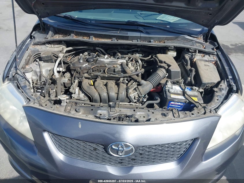2009 TOYOTA COROLLA VIN: JTDBL40E59J009173