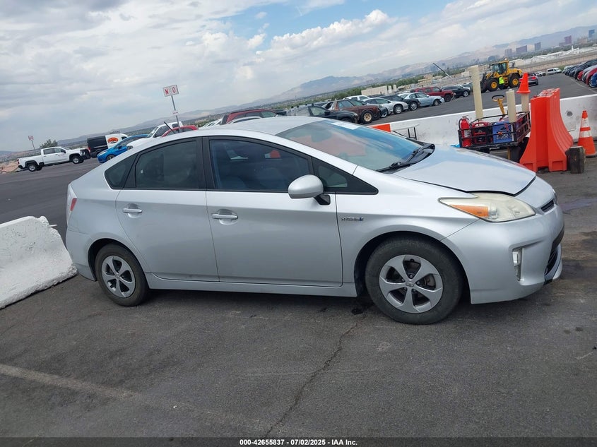 2012 TOYOTA PRIUS VIN: JTDKN3DU0C5390792