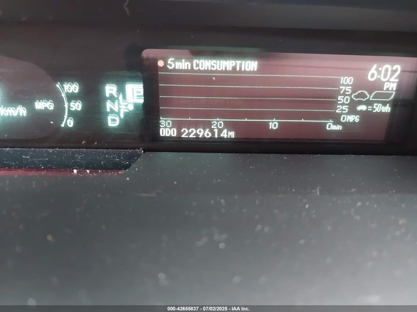 2012 TOYOTA PRIUS VIN: JTDKN3DU0C5390792