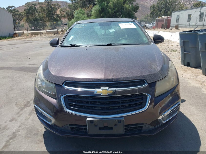 2015 CHEVROLET CRUZE VIN: 1G1PC5SB8F7126892