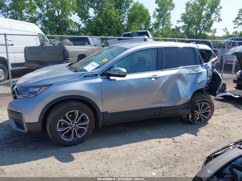 2021 HONDA CR-V AWD EX-L - 5J6RW2H81ML018744