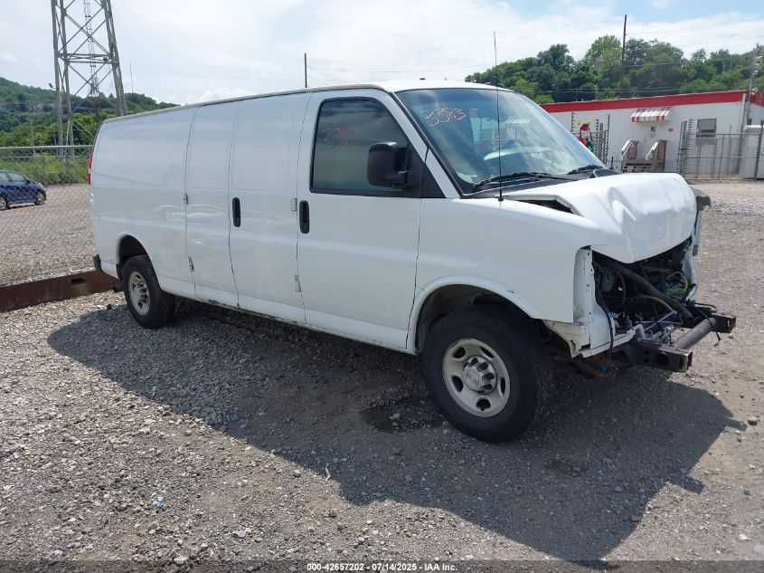 CHEVROLET EXPRESS RWD 3500 EXTENDED WHEELBASE WT