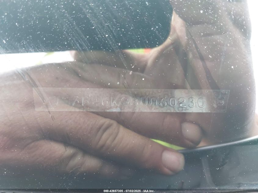 2008 Toyota Camry Hybrid VIN: 4T1BB46K38U060230 Lot: 42657305