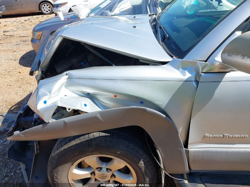 2003 Toyota 4Runner Sr5 Sport V6 VIN: JTEZU14R930007667 Lot: 42657387