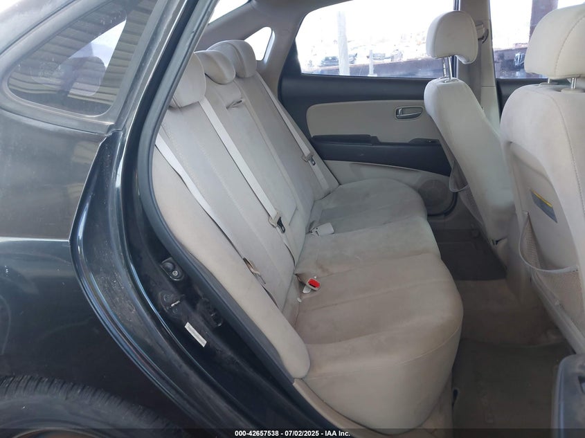 2007 HYUNDAI ELANTRA VIN: KMHDU46D87U140254