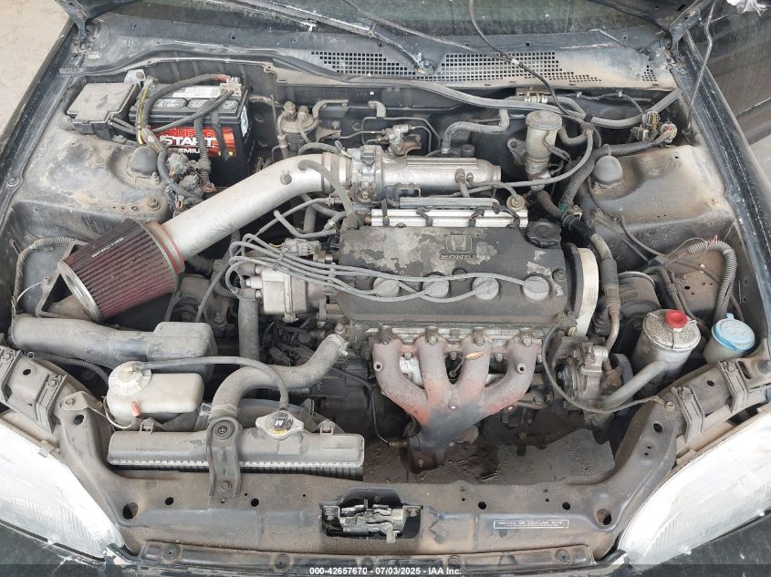 1994 Honda Civic Dx VIN: 2HGEJ2224RH511489 Lot: 42657670