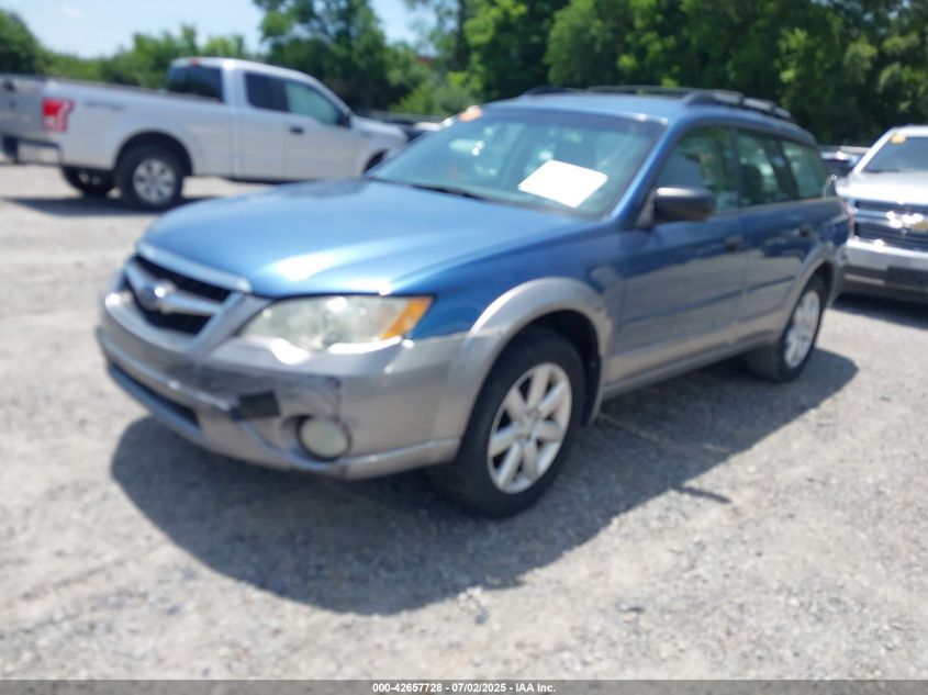 2008 Subaru Outback 2.5I/2.5I L.l. Bean Edition VIN: 4S4BP61C387357722 Lot: 42657728