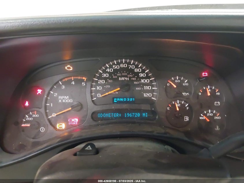 2003 Chevrolet Silverado 2500Hd Ls VIN: 1GCHK23153F149356 Lot: 42658198