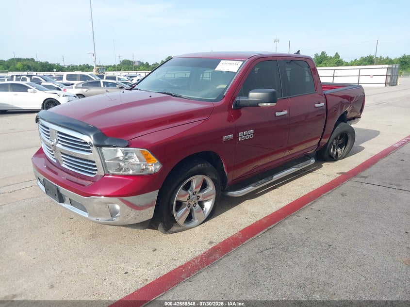 Vin: 1c6rr6lt6es267751, lot: 43151635, ram 1500 lone star 20142