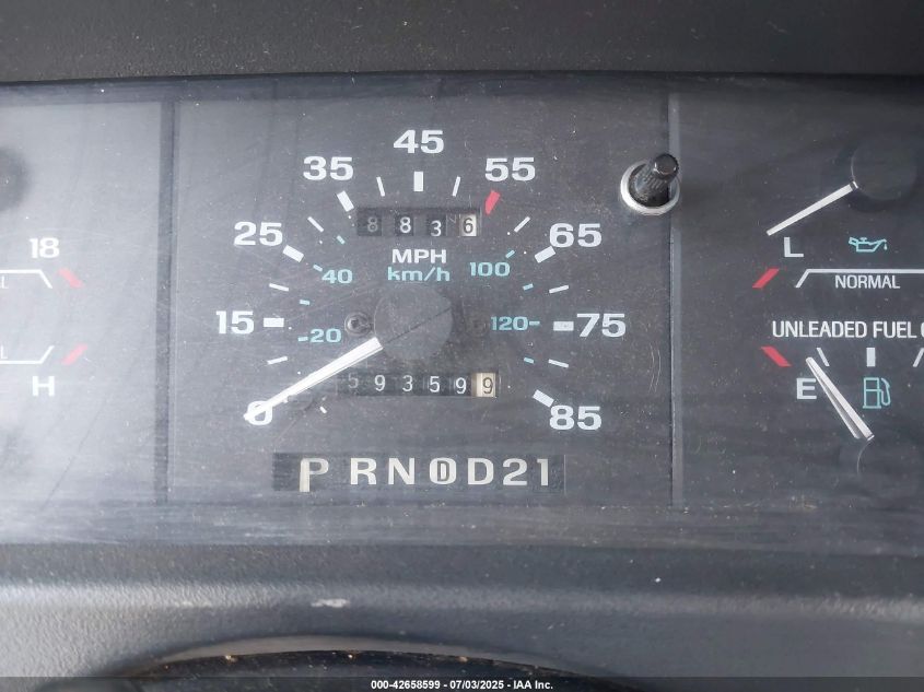 1993 Ford Ranger VIN: 1FTCR10X7PTA36606 Lot: 42658599