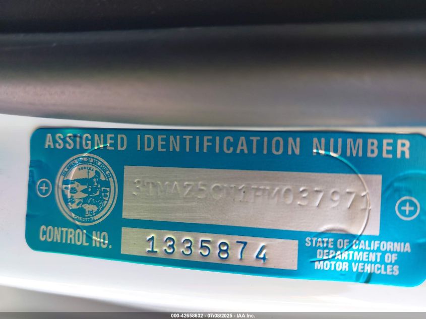 2017 Toyota Tacoma - 3TMAZ5CN1HM037971