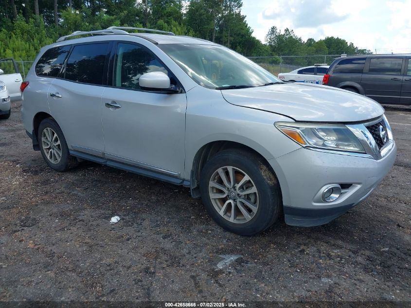 2013 NISSAN PATHFINDER SL | 5N1AR2MN8DC620994