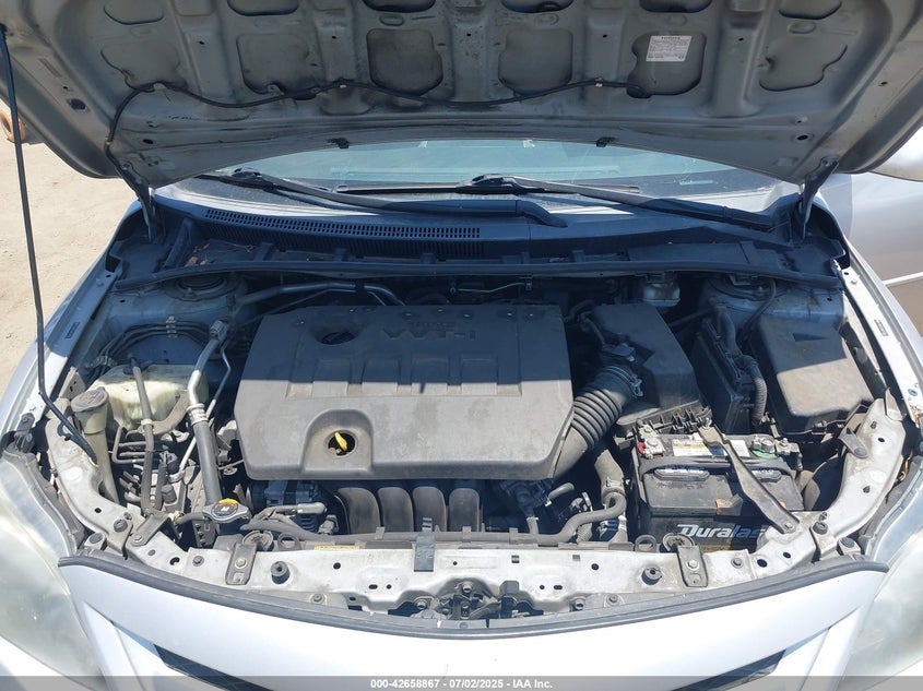 2011 TOYOTA COROLLA VIN: 2T1BU4EE4BC570097