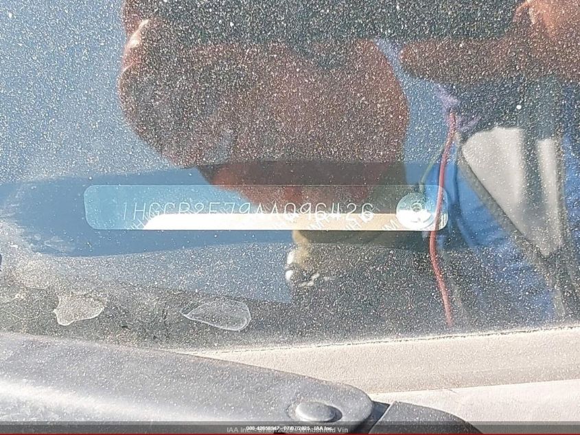 2010 Honda Accord 2.4 Ex VIN: 1HGCP2F79AA096426 Lot: 42658947