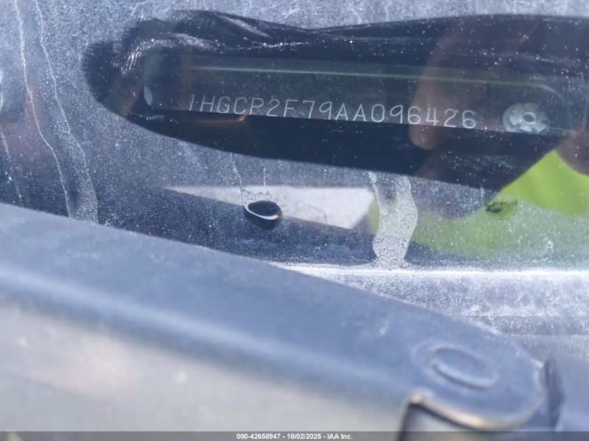 2010 Honda Accord 2.4 Ex VIN: 1HGCP2F79AA096426 Lot: 42658947