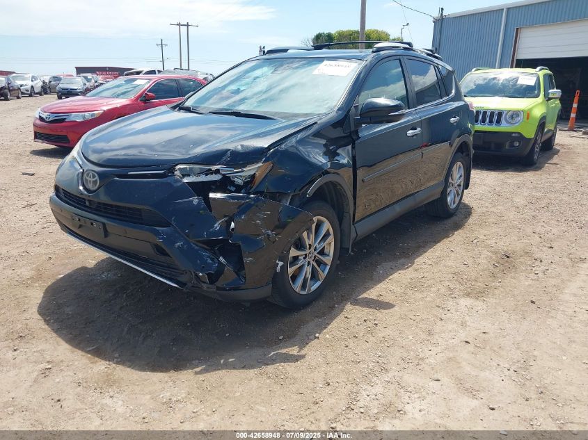 2016 TOYOTA RAV4 LIMITED - 2T3YFREV0GW235935