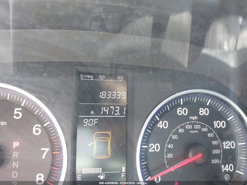 2007 HONDA CR-V VIN: JHLRE48747C118839