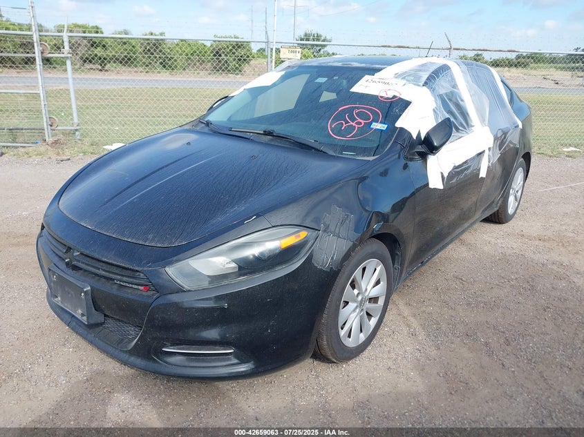 Vin: 1c3cdfbbxed904199, lot: 43152150, dodge dart sxt 20142