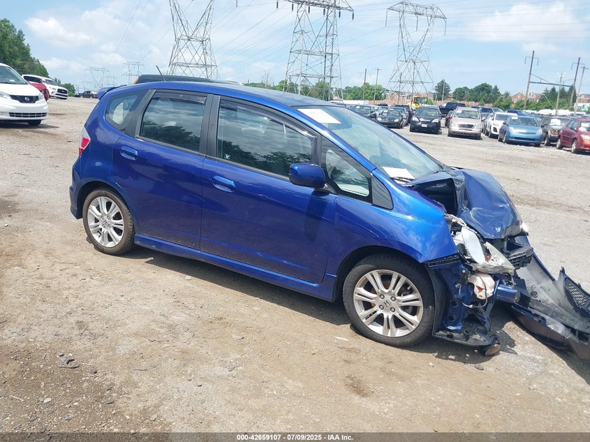 JHMGE88439S049117 2009 Honda Fit Sport auction photo 1