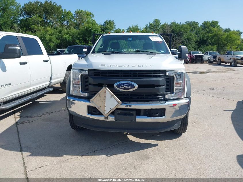 2018 Ford F-550 Chassis Xl VIN: 1FDUF5HY2JEC47706 Lot: 42659146