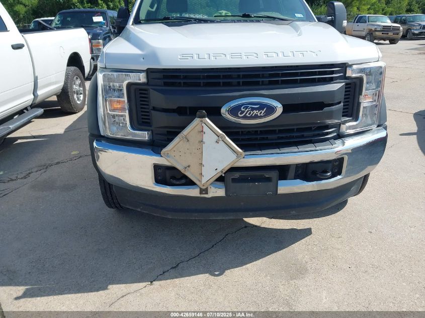 2018 Ford F-550 Chassis Xl VIN: 1FDUF5HY2JEC47706 Lot: 42659146