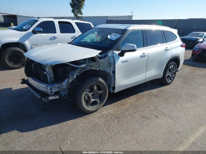 2021 TOYOTA HIGHLANDER 2.5L I-4 DI, DOHC, V(VIN: 5TDGARAH4MS503912