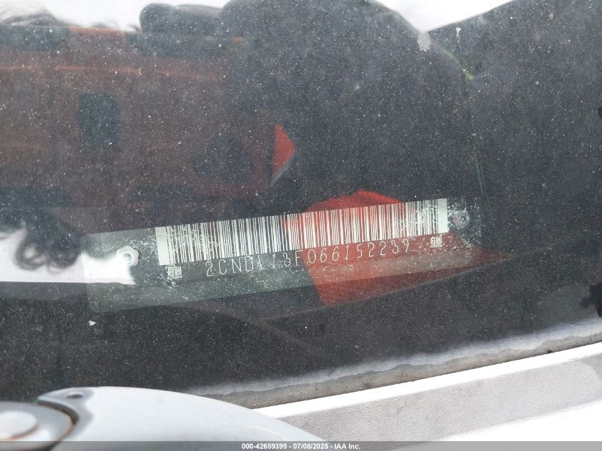 2006 Chevrolet Equinox Ls VIN: 2CNDL13F066152239 Lot: 42659399