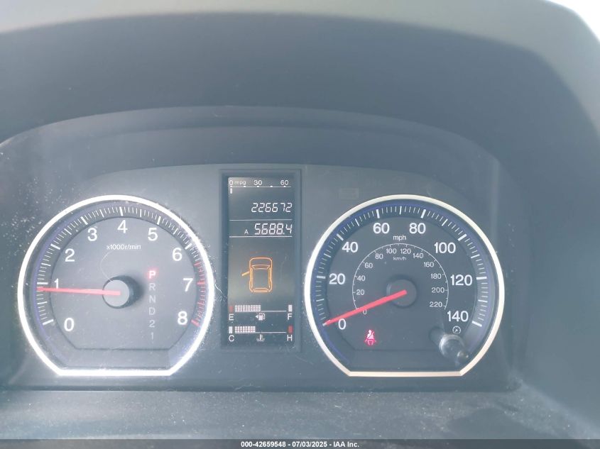 2009 Honda Cr-V Lx VIN: 5J6RE48329L051987 Lot: 42659548