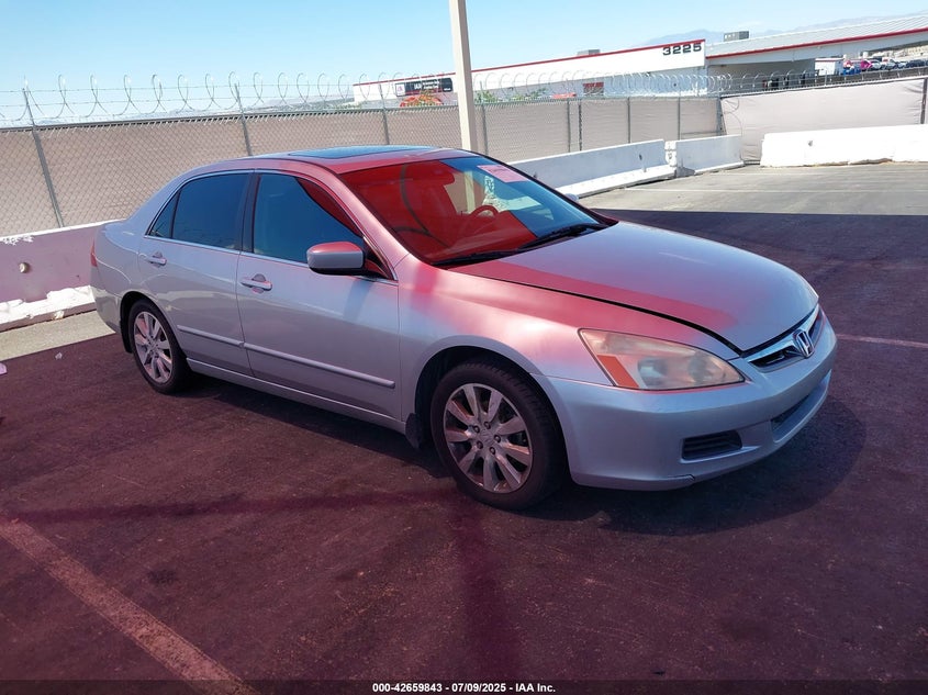 1HGCM668X6A012307 2006 Honda Accord 3.0 Ex auction photo 1