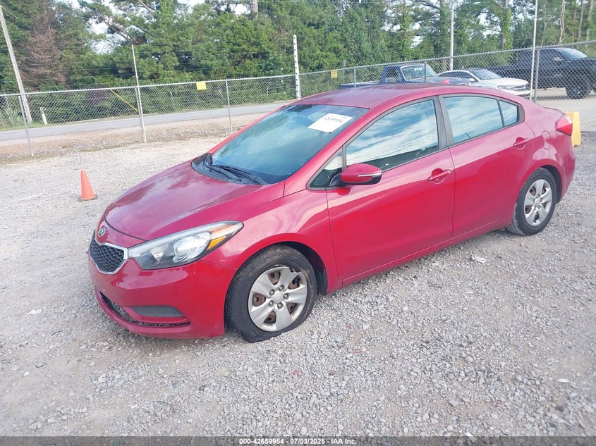 2016 KIA FORTE LX - KNAFX4A63G5605978