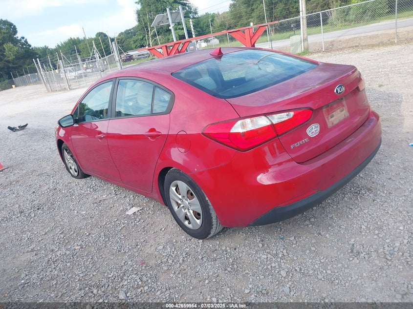 2016 KIA FORTE LX - KNAFX4A63G5605978
